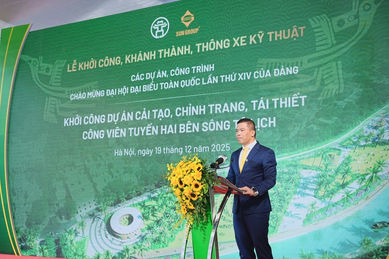 Hà Nội chính thức khởi công dự án công viên tuyến hai bên sông Tô Lịch ảnh 2