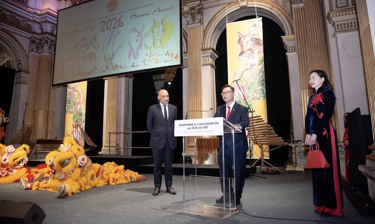 Vui đón Tết Nguyên đán Bính Ngọ 2026 tại Tòa thị chính Paris ảnh 1