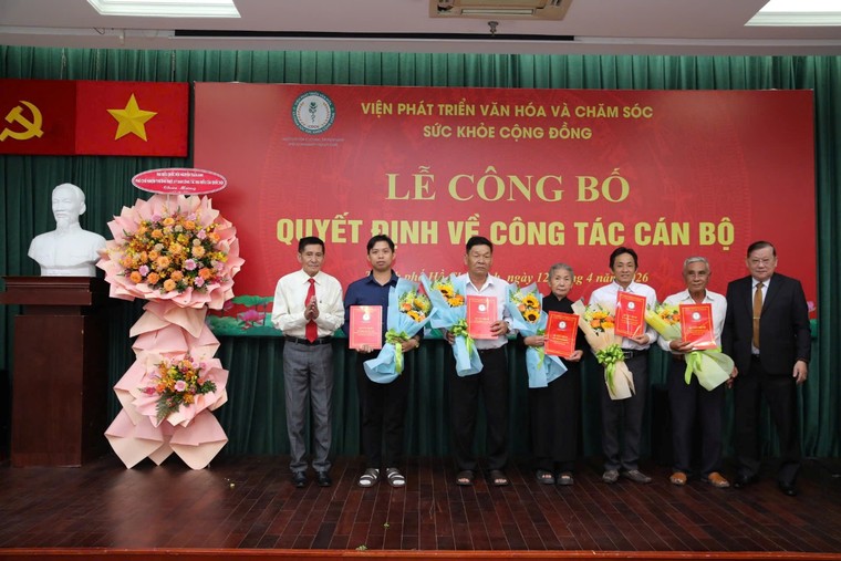 Viện Phát triển văn hóa và chăm sóc sức khỏe cộng đồng: Không ngừng đổi mới, quan tâm đến công tác tổ chức cán bộ ảnh 6