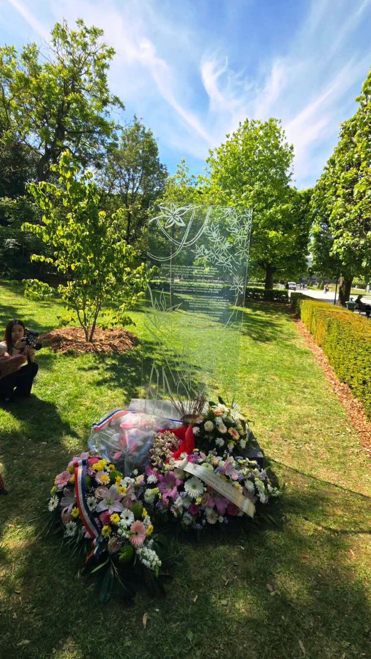 Khánh thành bia tưởng niệm nạn nhân chất độc da cam tại Paris: Một dấu mốc cho ký ức và công lý ảnh 3