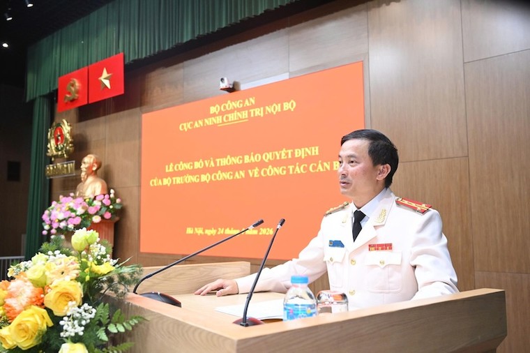 Đại tá Trịnh Khắc Cường giữ chức vụ Phó cục trưởng Cục An ninh chính trị nội bộ ảnh 2