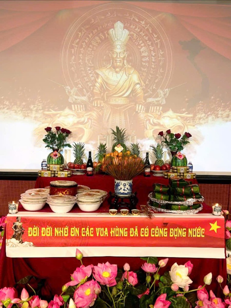 Người Việt tại Pháp trang trọng tổ chức Lễ Giỗ Tổ Hùng Vương, lan tỏa giá trị văn hóa dân tộc ảnh 2