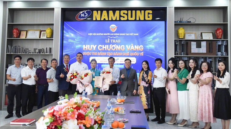 Công ty TNHH Nhôm Nam Sung đoạt Huy chương Vàng và vinh danh thành tựu sáng chế, sáng tạo Quốc tế 2026 ảnh 3