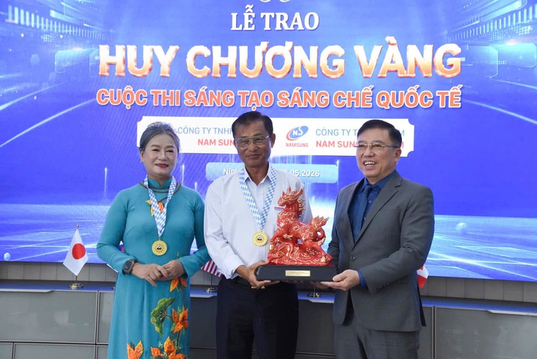Công ty TNHH Nhôm Nam Sung đoạt Huy chương Vàng và vinh danh thành tựu sáng chế, sáng tạo Quốc tế 2026 ảnh 2