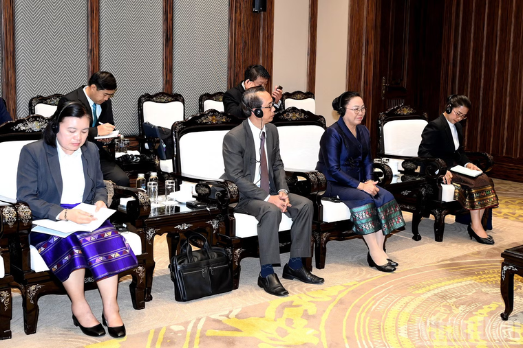 Tổng Bí thư, Chủ tịch nước Tô Lâm tiếp Phó Thủ tướng, Bộ trưởng Tư pháp Lào Khamphan Phommathat ảnh 5