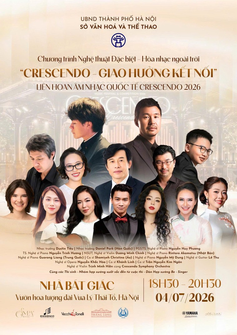 “Crescendo - Giao hưởng kết nối” - Dấu ấn đặc biệt giữa lòng Thành phố Sáng tạo ảnh 1