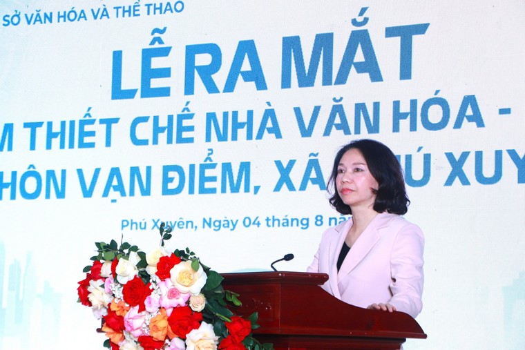 Hà Nội ra mắt mô hình Nhà văn hóa - Khu thể thao đa chức năng tại thôn Vạn Điểm ảnh 2