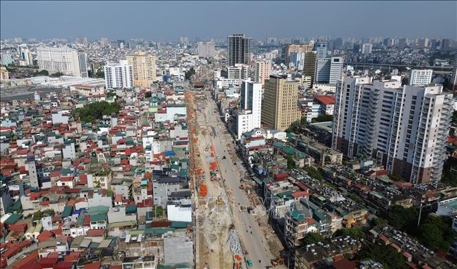Hà Nội quyết tâm thông xe tuyến Vành đai 1 đoạn Hoàng Cầu - Voi Phục trước ngày 2/9 ảnh 5