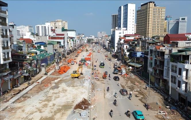 Hà Nội quyết tâm thông xe tuyến Vành đai 1 đoạn Hoàng Cầu - Voi Phục trước ngày 2/9 ảnh 1