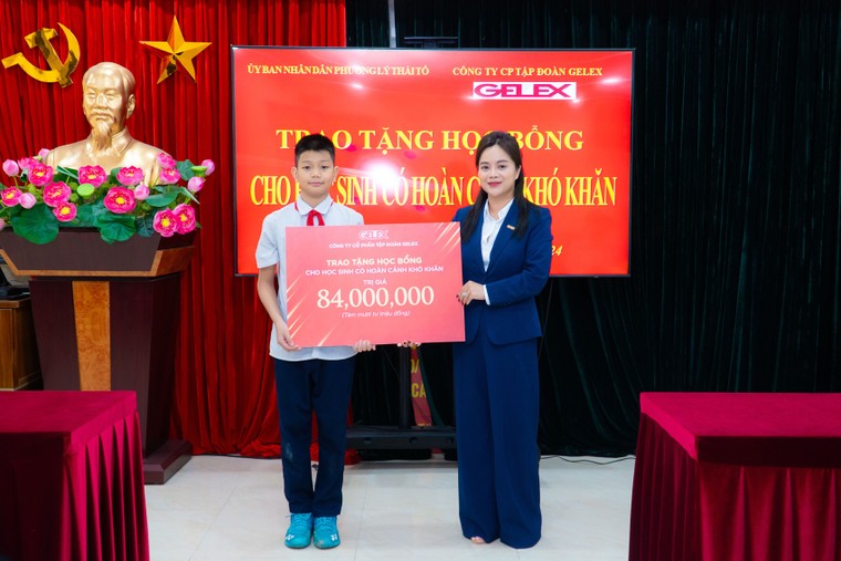 GELEX mở rộng cơ hội học tập cho học sinh, sinh viên khó khăn ảnh 3