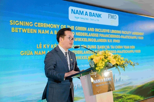 Nam A Bank nhận khoản tài trợ 60 triệu USD từ FMO, tiếp tục mở rộng dòng vốn xanh quốc tế ảnh 1