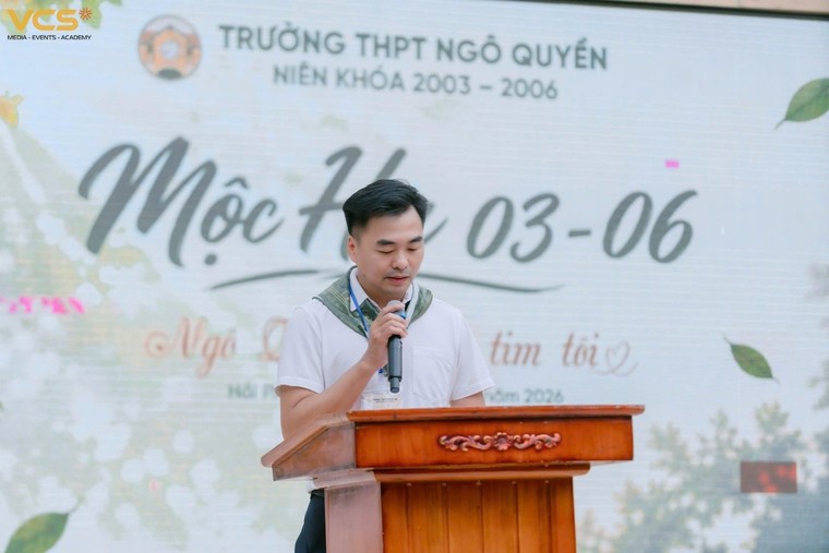 “Mộc Hạ” ngày trở về: Hơn 320 cựu học sinh Trường THPT Ngô Quyền hội ngộ sau 20 năm ra trường ảnh 2