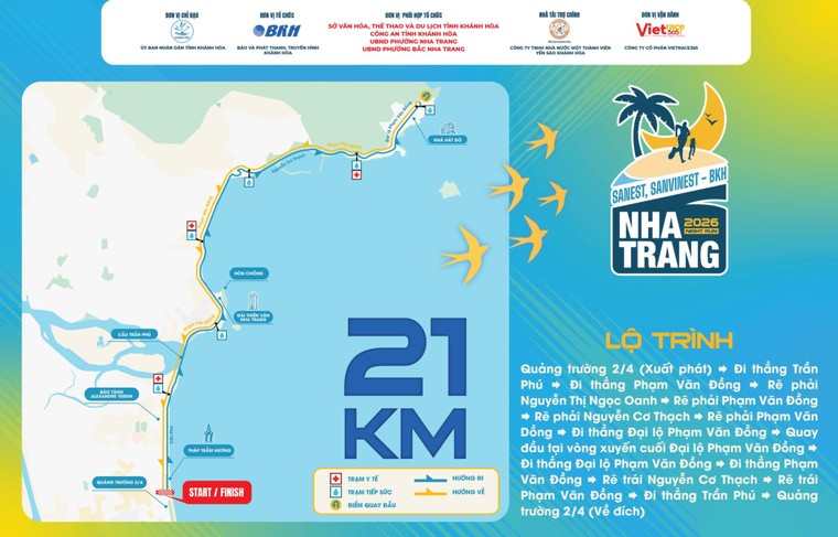Nha Trang Night Run 2026 mở hành trình 21km qua Libera Nha Trang ảnh 2
