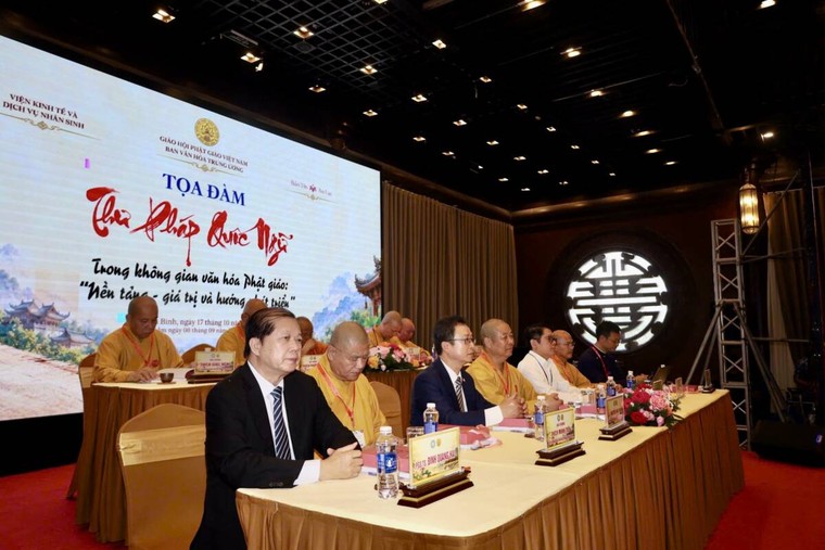 Thư pháp Quốc ngữ trong không gian Phật giáo: Giữ gìn bản sắc chữ Việt, kết nối con người trong thời đại mới ảnh 1