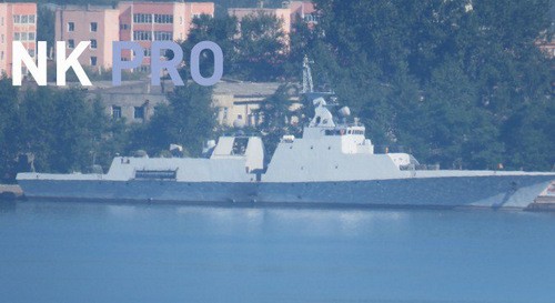 Tàu chiến tàng hình tối tân Triều Tiên lộ diện ảnh 1