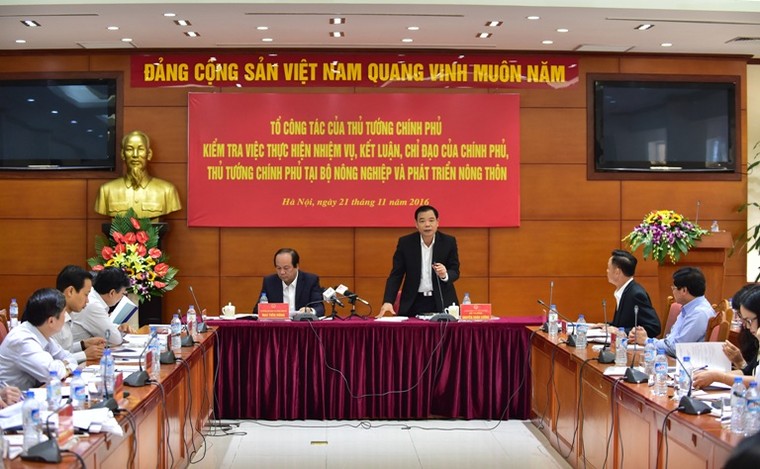 Thủ tướng lưu ý Bộ NN&PTNT 7 vấn đề ảnh 1