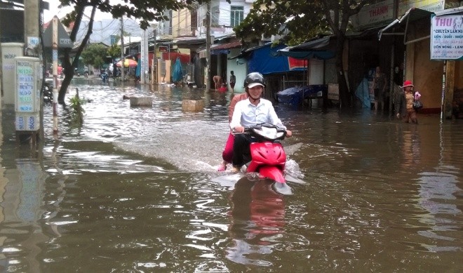 Mưa lớn 4 ngày, trung tâm Quảng Nam ngập sâu ảnh 7