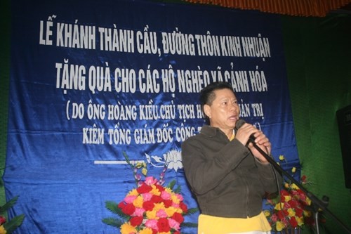 “Đại gia” Hoàng Kiều thất hứa với 130 hộ gia đình nghèo ảnh 1