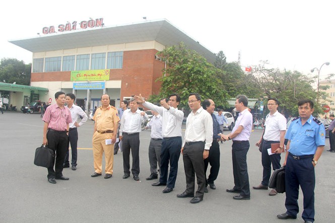 Mở trạm xe buýt trong ga Sài Gòn, chạy lại tàu ngoại ô ảnh 1