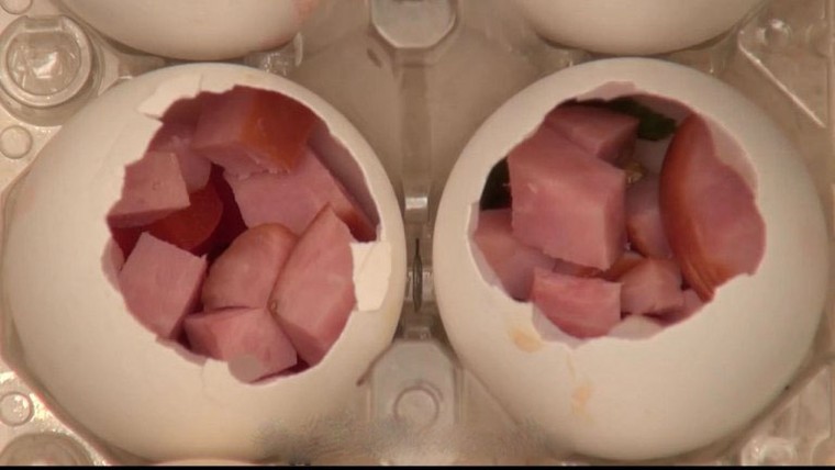 Cách làm món thịt đông trong vỏ trứng gà cực bắt mắt đón tết ảnh 9