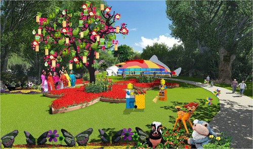  4.000 kỳ hoa dị thảo ở hội hoa xuân lớn nhất TP HCM ảnh 1