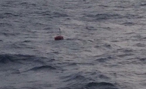 Tàu hải quân đã xác định được vị trí tàu Hải Thành 26 bị chìm ảnh 1