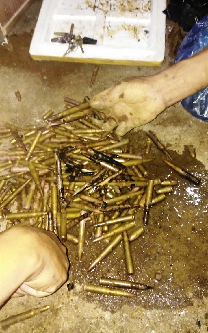 Phát hiện cả kho đạn, pháo dưới nền nhà dân ảnh 1