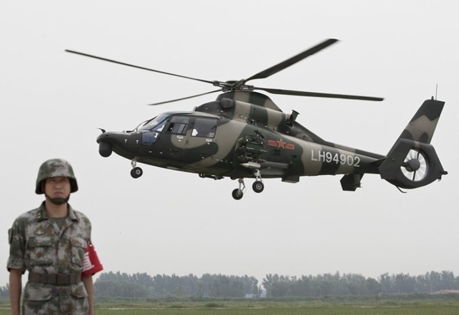 Trung Quốc triển khai trực thăng tham gia gìn giữ hoà bình tại Darfur ảnh 1