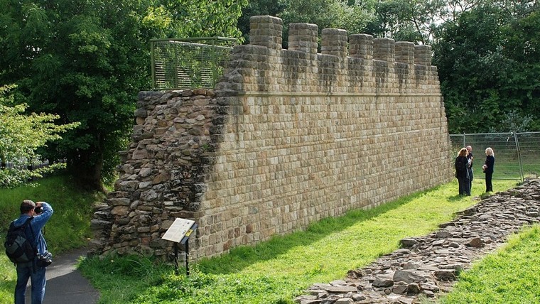 Vạn Lý Trường Thành của đế chế La Mã ảnh 5