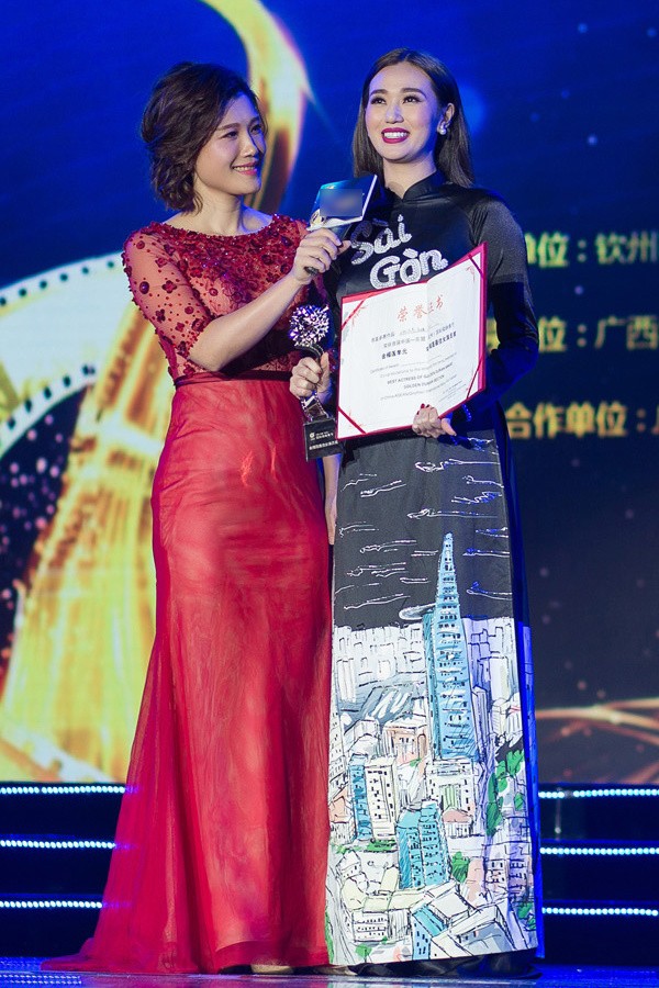 Khánh My hội ngộ Mã Đức Chung ở Trung Quốc ảnh 3