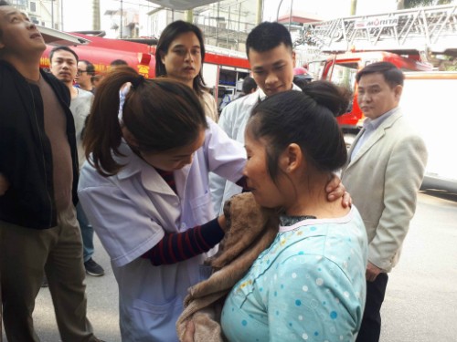 Cháy chung cư cao cấp ở Hà Nội ảnh 2