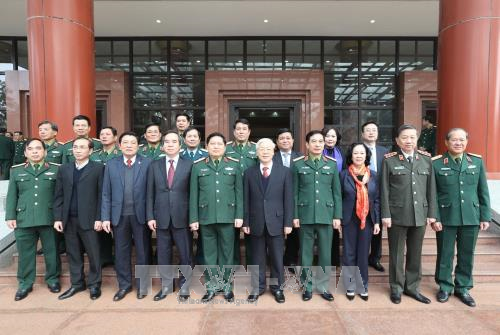 Tổng Bí thư phát biểu chỉ đạo Hội nghị Quân chính toàn quân ảnh 1