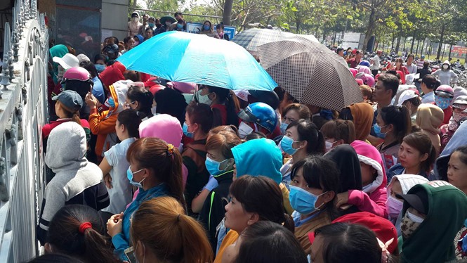 2.000 công nhân bị chủ 'quỵt' lương: Chúng tôi ngày nào cũng tới đây chầu chực ảnh 1