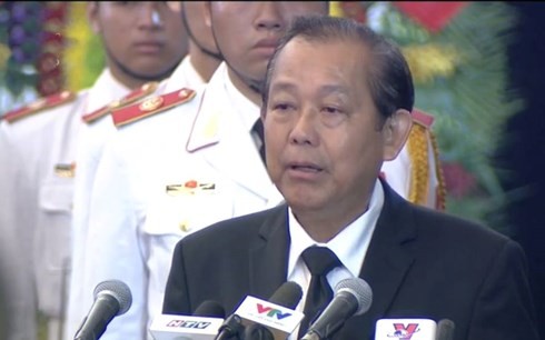 Lễ Truy điệu, Lễ An táng nguyên Thủ tướng Phan Văn Khải ảnh 1