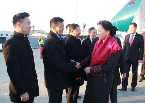  Chủ tịch Quốc hội Nguyễn Thị Kim Ngân đến Thụy Sĩ tham dự IPU-138 ảnh 1