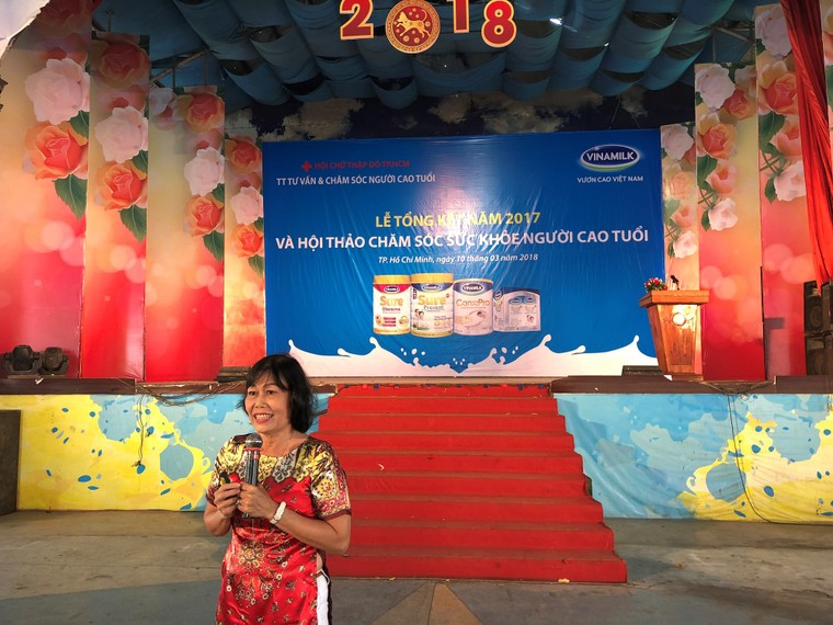 Vinamilk khởi động hành trình chăm sóc sức khỏe người cao tuổi năm 2018 ảnh 1