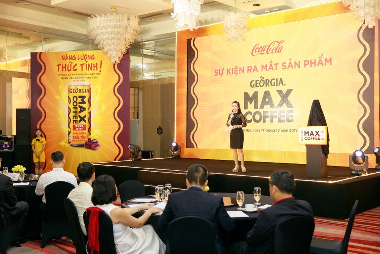 Coca-Cola Việt Nam ra mắt sản phẩm cà phê uống liền Georgia Coffee Max ảnh 1