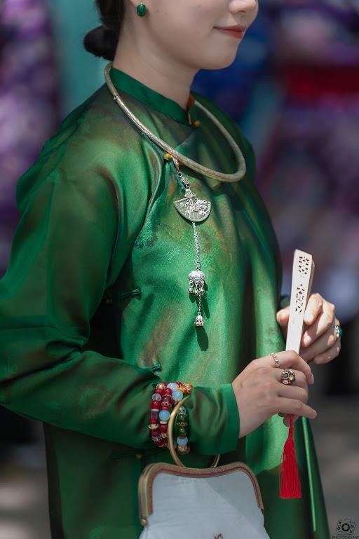 'Bách hoa bộ hành': Việt phục xuống phố ảnh 11