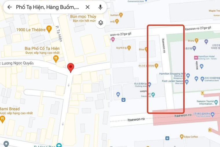 Itaewon không xa ảnh 1