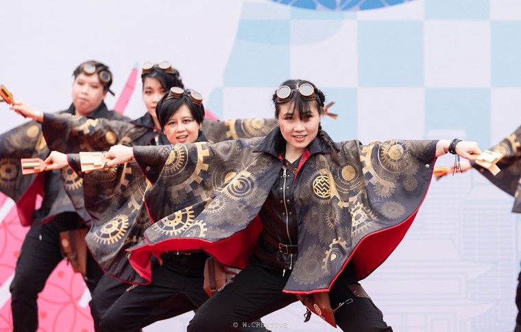 Hồn Việt thể hiện qua điệu múa Yosakoi của xứ sở Phù Tang ảnh 15