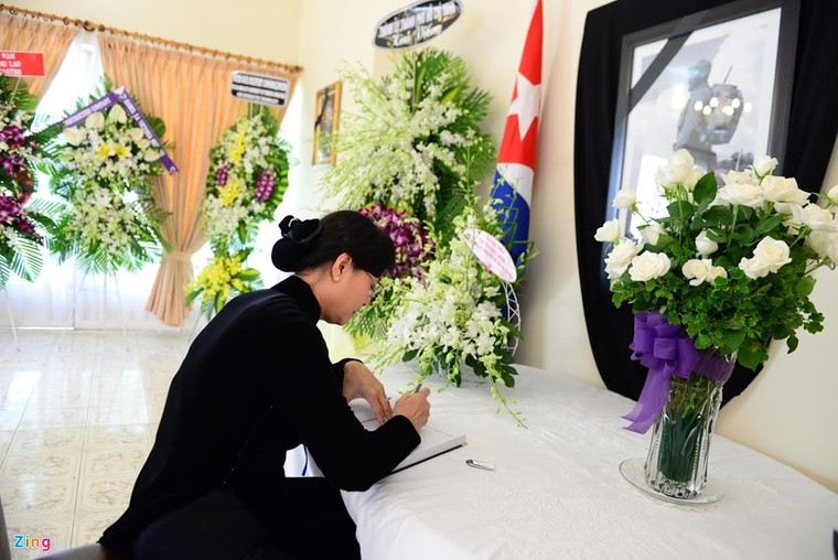 Bí thư Đinh La Thăng viếng lãnh tụ Fidel Castro ảnh 4