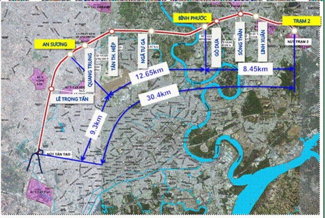 TP.HCM xây dựng đường trên cao số 5 với hơn 17.000 tỷ đồng ảnh 1