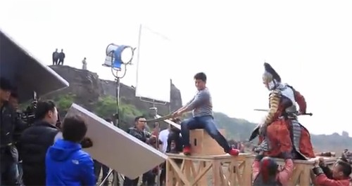 Hậu trường bay nhảy, cưỡi ngựa trong phim cổ trang Hoa ngữ ảnh 10