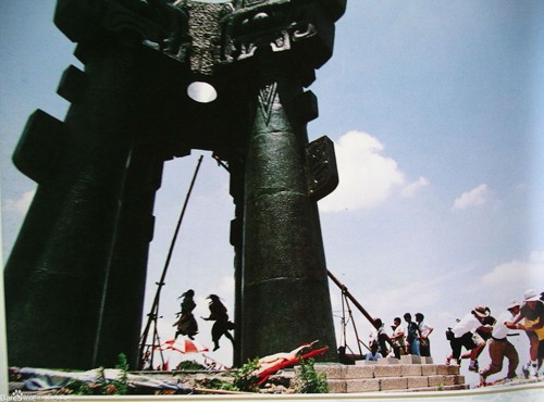 Hậu trường bay nhảy, cưỡi ngựa trong phim cổ trang Hoa ngữ ảnh 1