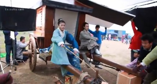 Hậu trường bay nhảy, cưỡi ngựa trong phim cổ trang Hoa ngữ ảnh 8