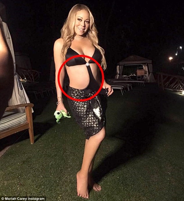 Mariah Carey bị người hâm mộ tố photoshop đến méo cửa ảnh 1