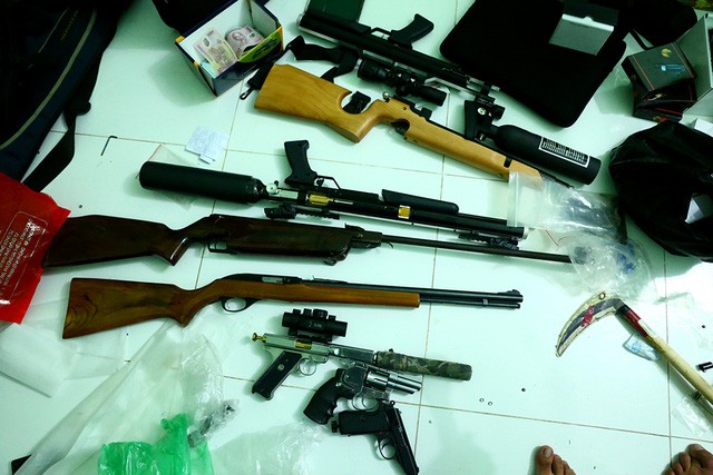 Phát hiện súng đạn, thuốc nổ tại nhà dân ảnh 2