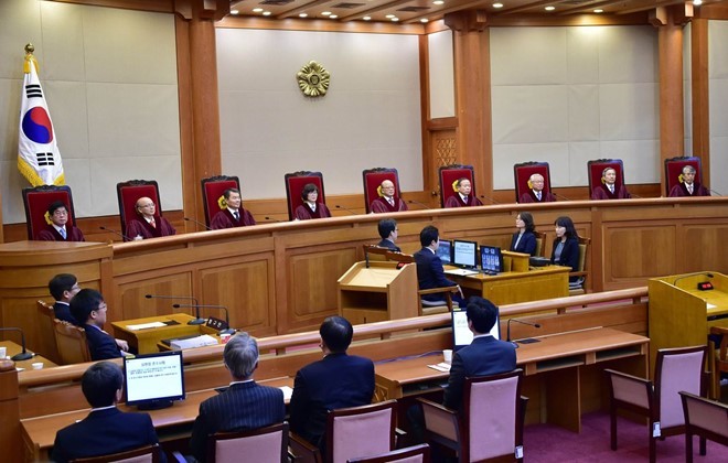 9 thẩm phán nắm giữ số phận của tổng thống Hàn Quốc ảnh 1