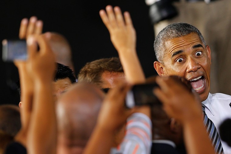 Những khoảnh khắc hài hước của lãnh đạo thế giới năm 2016 ảnh 2