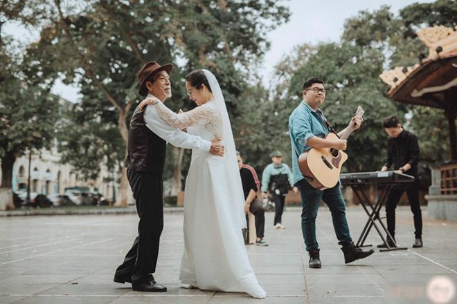 Ảnh cưới 50 năm gây chú ý của nghệ sĩ già Mai Ngọc Căn ảnh 3
